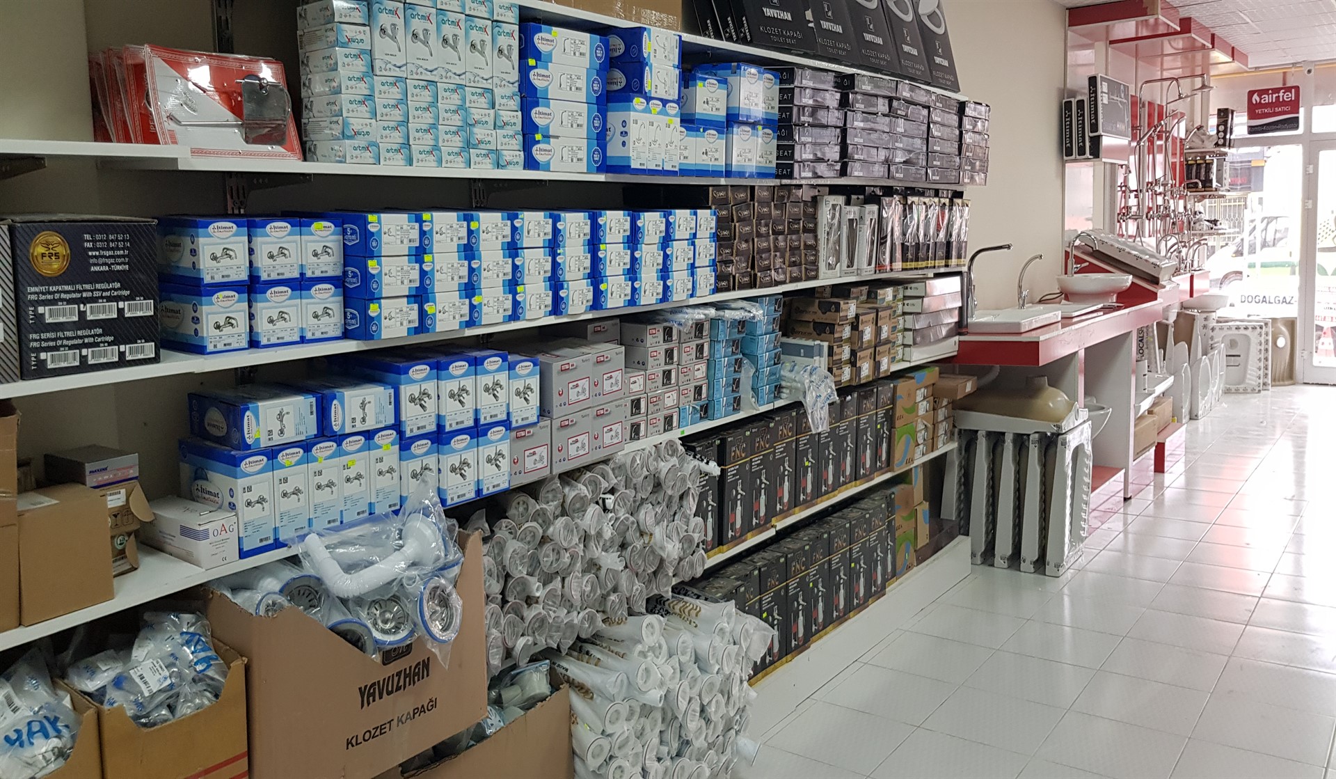 Mekanik tesisat uygulaması